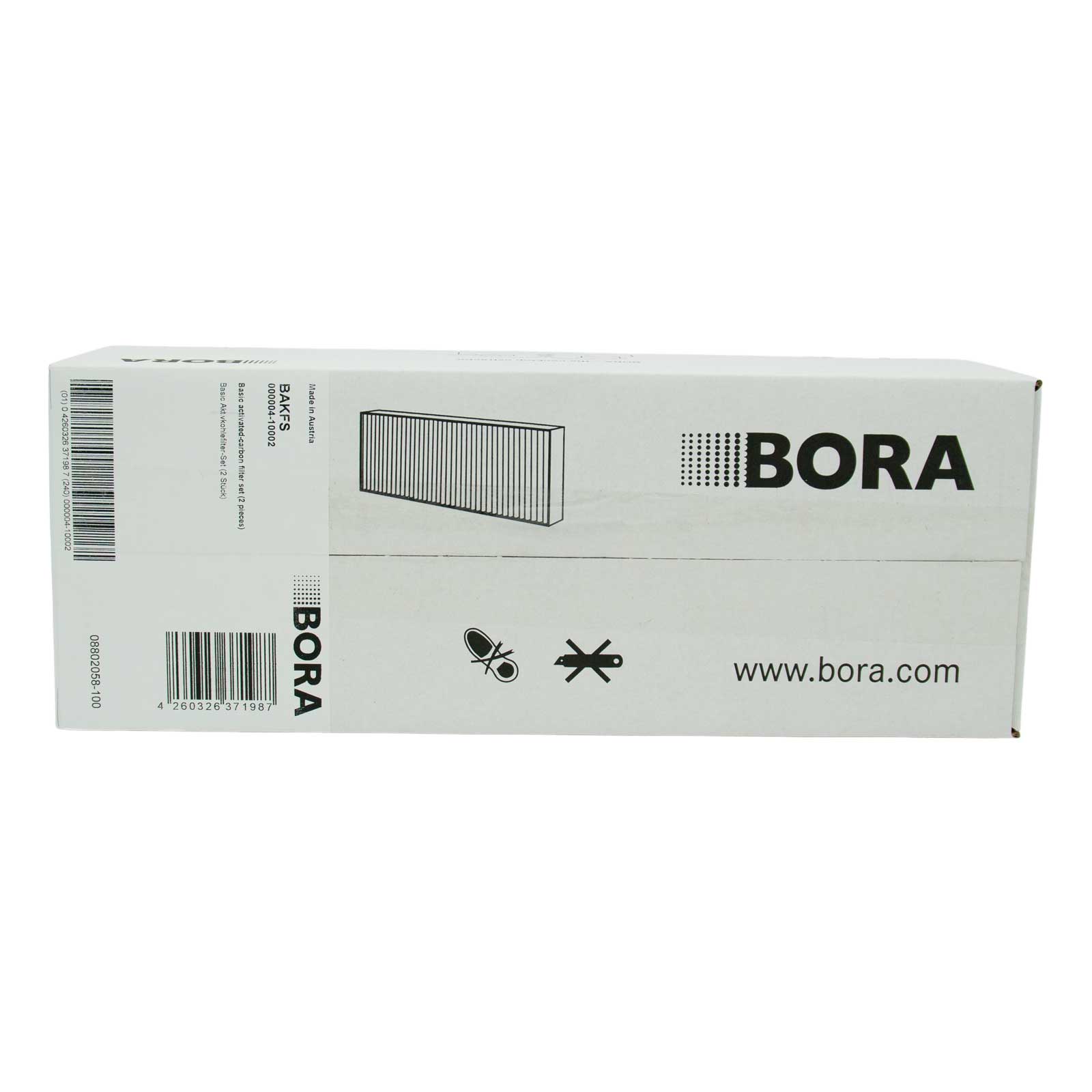 Bora Activated Carbon Filter Set BAKFS-002